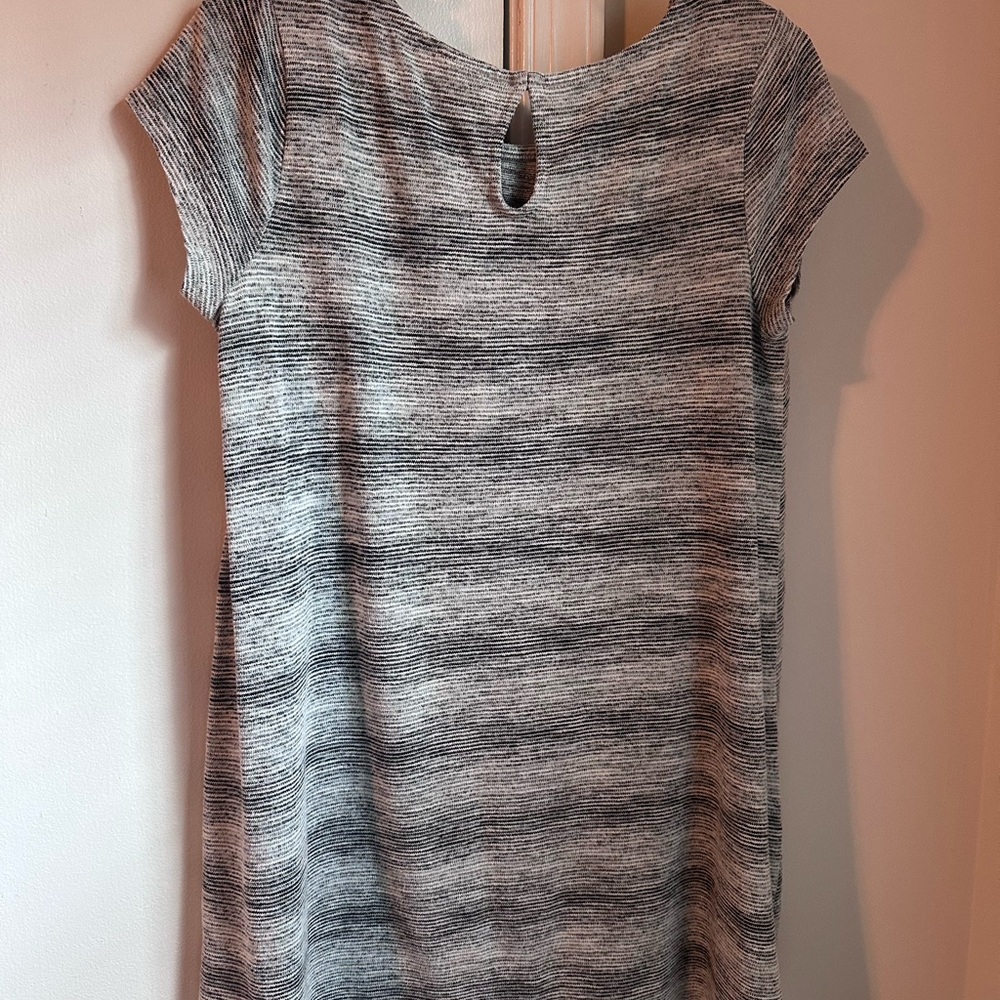 Mossimo Supply Co Gray Sheath Mini Dress